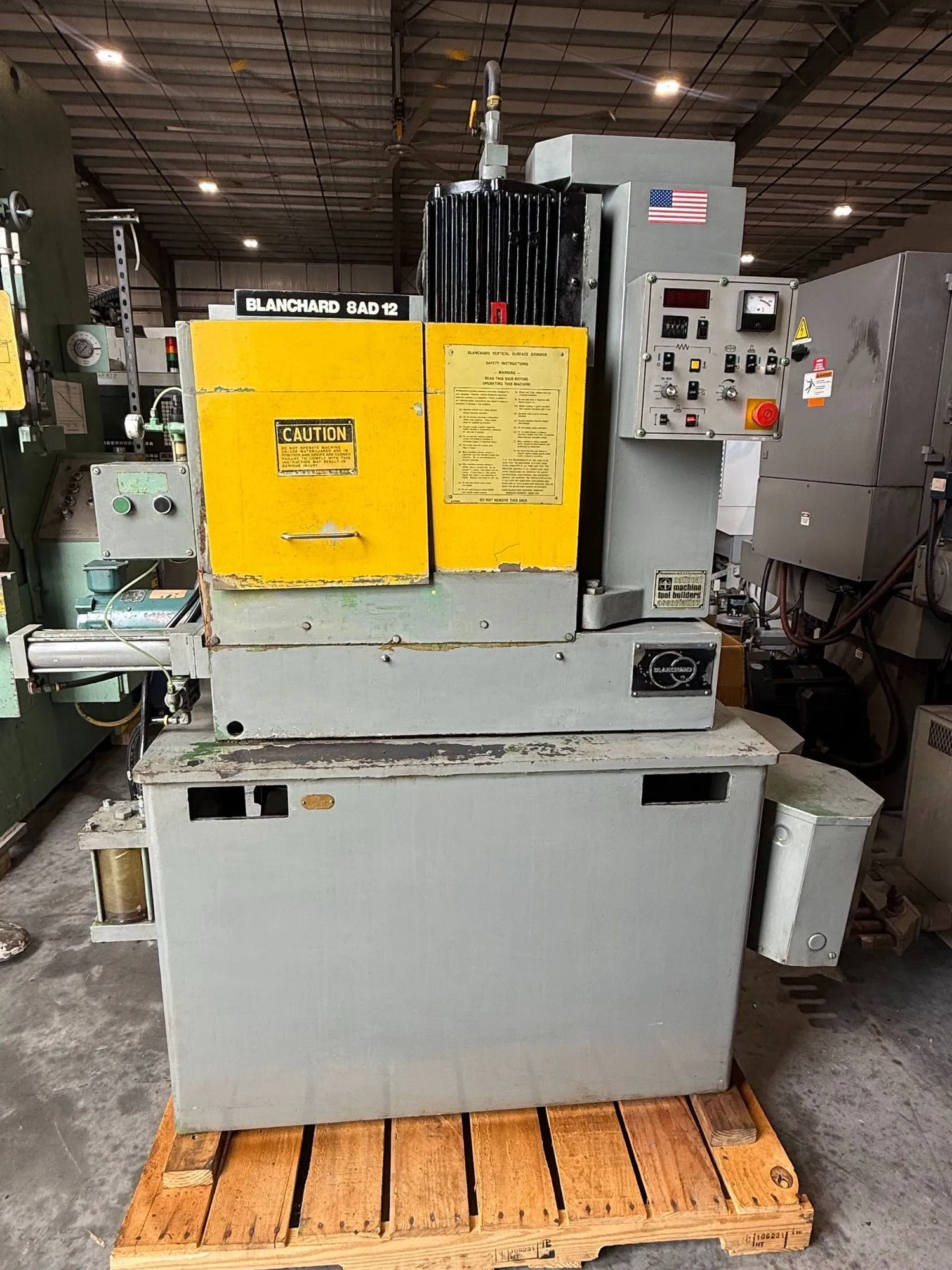 Used 1992 BLANCHARD 8AD12 Rotary Surface Grinders Florida US | GMT #1502598
