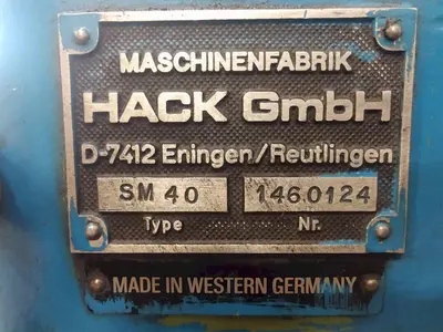 USED HACK SM40