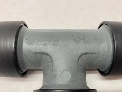 USED AIRNET EQUAL TEE PIPE SOCKET FITTING DN40 1-1/2"