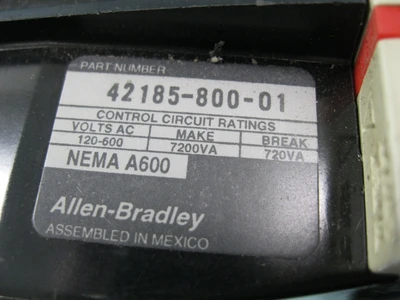 USED Allen-Bradley 509-AOD