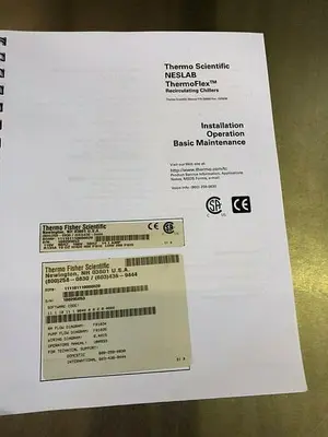 THERMO SCIENTIFIC NESLAB MERLIN RECIRCULATING CHILLERS MANUAL