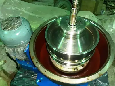 Alfa-Laval S-841 fuel/lube oil purifier, 316SS.