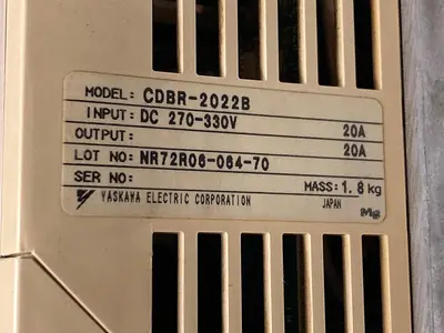 USED YASKAWA CDBR-2022B