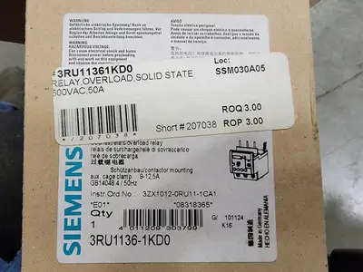 NEW SIEMENS 3RU1136-1KD0