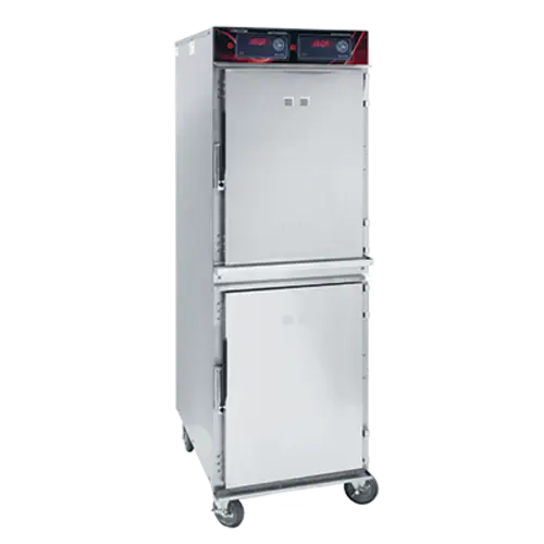Cres Cor 1200HHSS2DX Full Height Insulated Mobile Heated Cabinet W/ (16) Pan Capacity, 120v