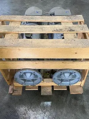USED ALLWEILER PUMP WITH FREE SHAFT END INCL. ELECTRICAL HEATING, 220 V