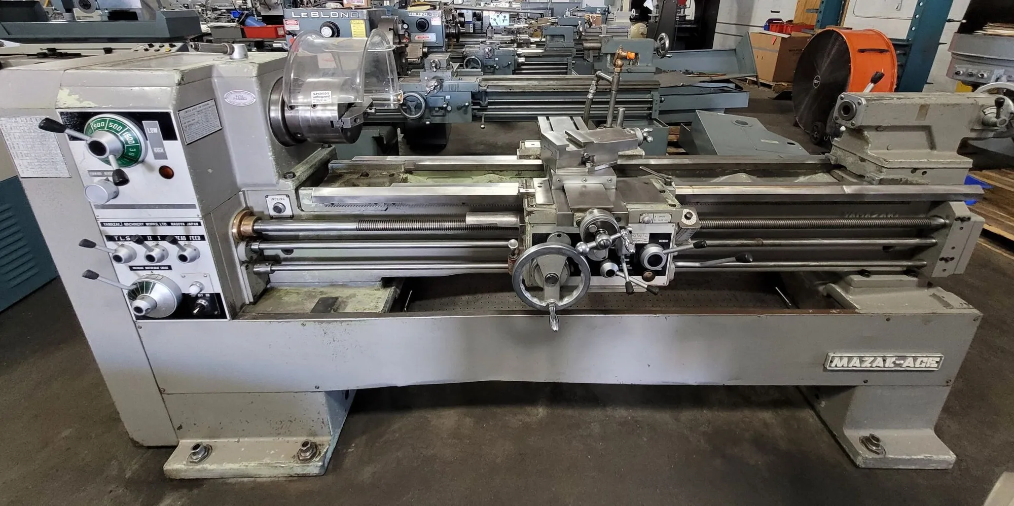 Used MAZAK-ACE 17" x 60" Engine Lathes Kentucky US | Machinery Central #1408580