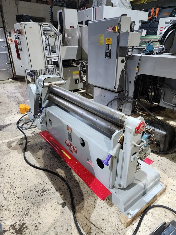 Used WEBB 450 Plate Bending Rolls including Pinch Minnesota US | INTER-PLANT SALES #343726