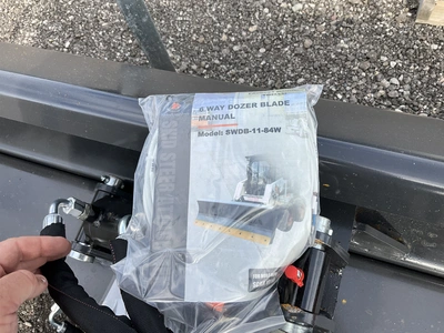 Used WOLVERINE SWDB-11-84W SKID STEER 6 WAY DOZER BLADE Plow Blades Michigan US | Miedema Asset Management Group #1487931