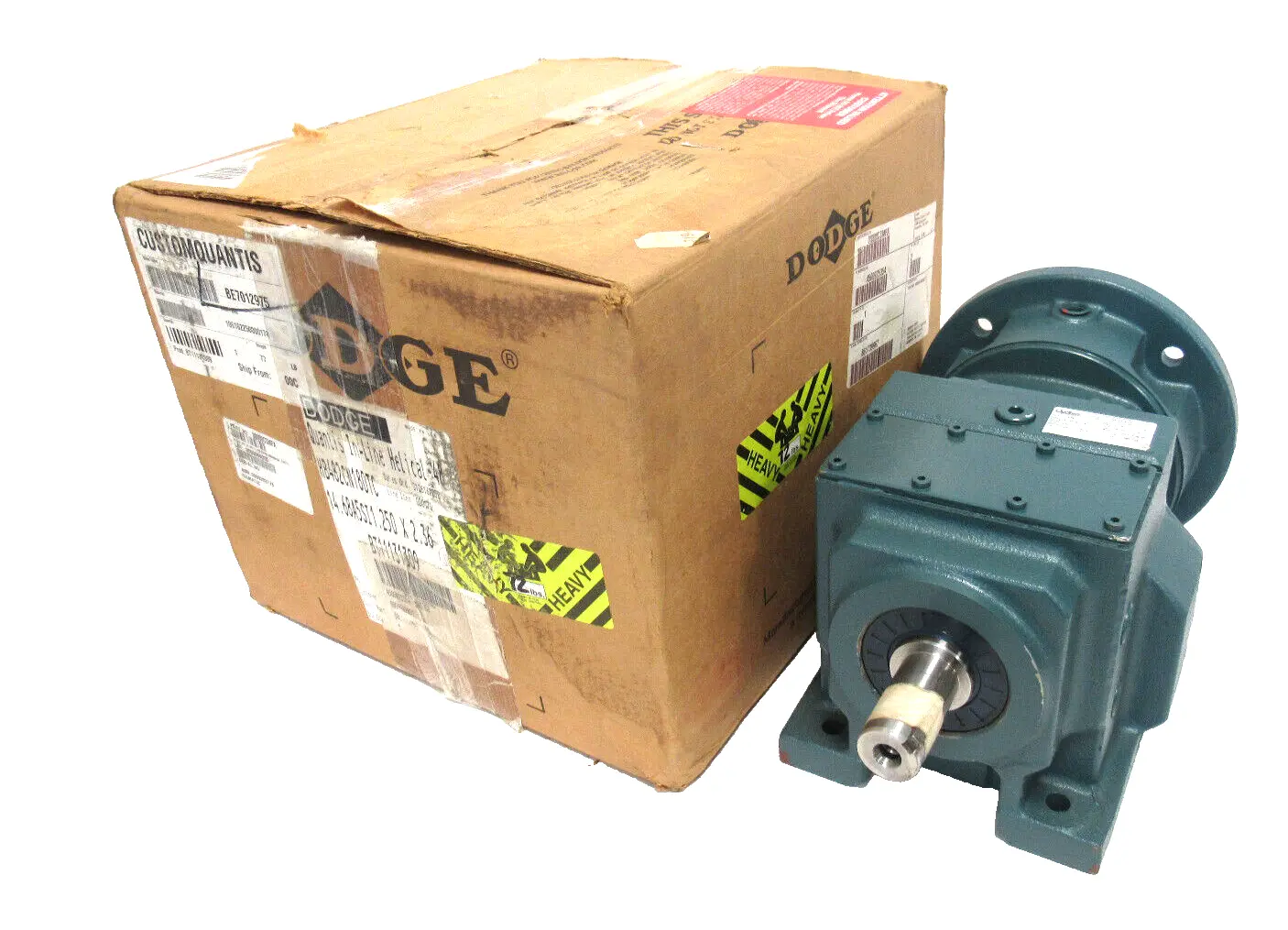 NEW DODGE HB482CN180TC IN-LINE HELICAL REDUCER 14.68:1