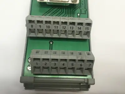 Used Wago D Sub 15 Terminal Module Terminal Blocks Michigan US | Maverick Industrial Sales #1394729