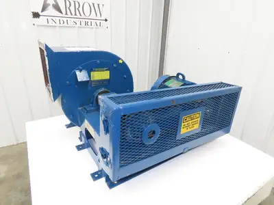 GFP 109019R Backward Incline Blower 16" Fan 9" In 8x9" Out 7.5Hp 230/460V 3Ph