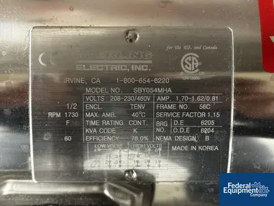 USED Ross Ross PDM D-2 Stainless Steel Mixing System With Ross DS-2 Press