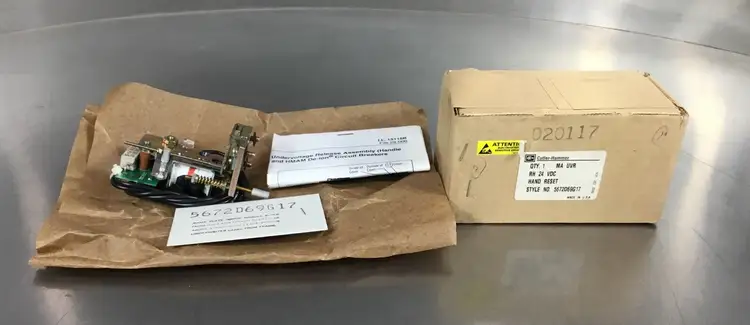 Used Westinghouse 5672D69G17 Circuit Breaker Parts South Carolina US | Palmetto Automation #1165314