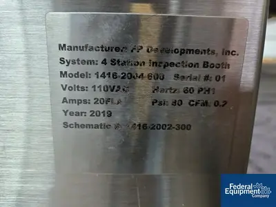 USED FP Development FP Developments Inspection Conveyor