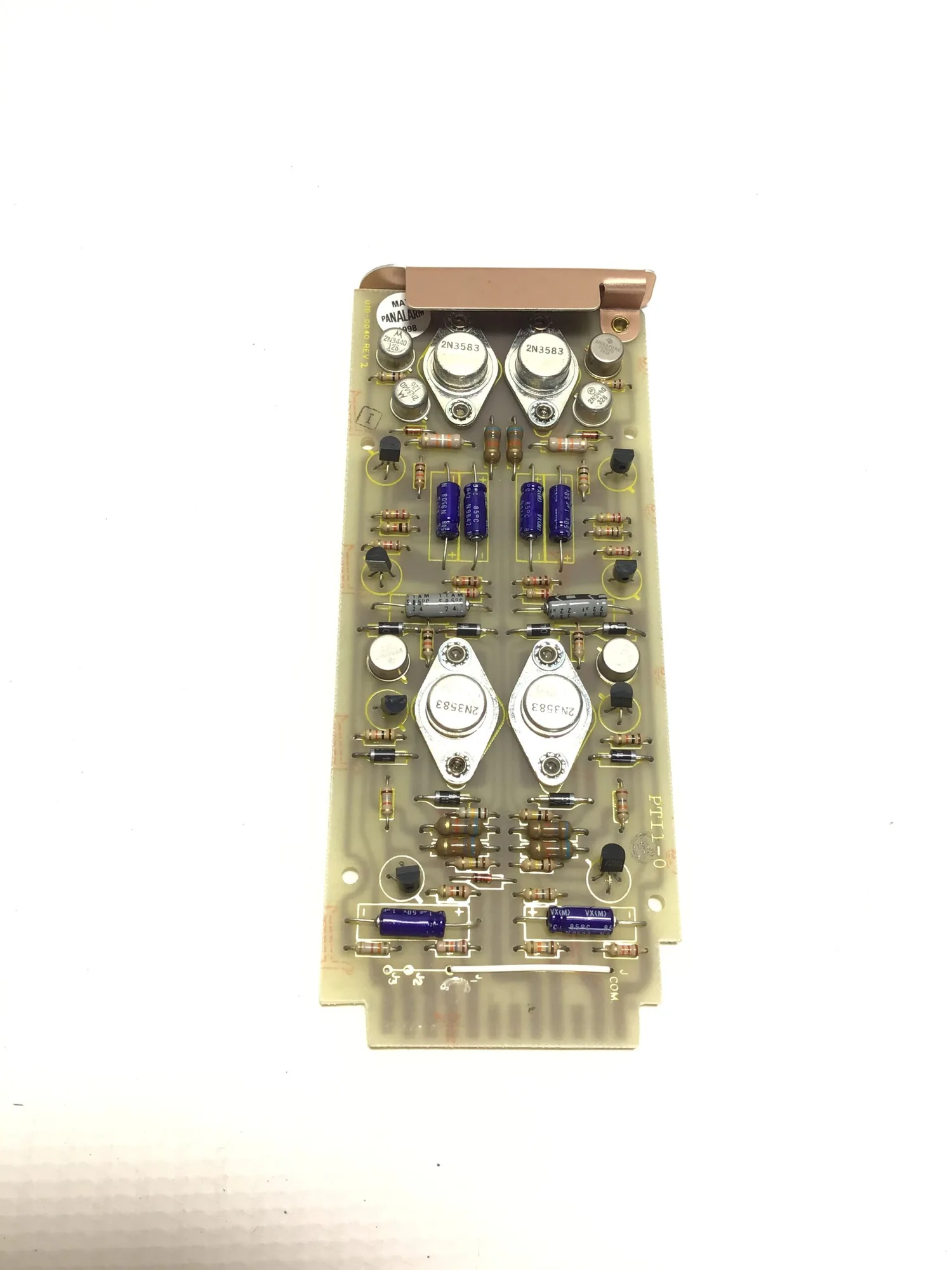 Panalarm 70-FH4 Negative Logic Flasher Board 125VDC Rev 2