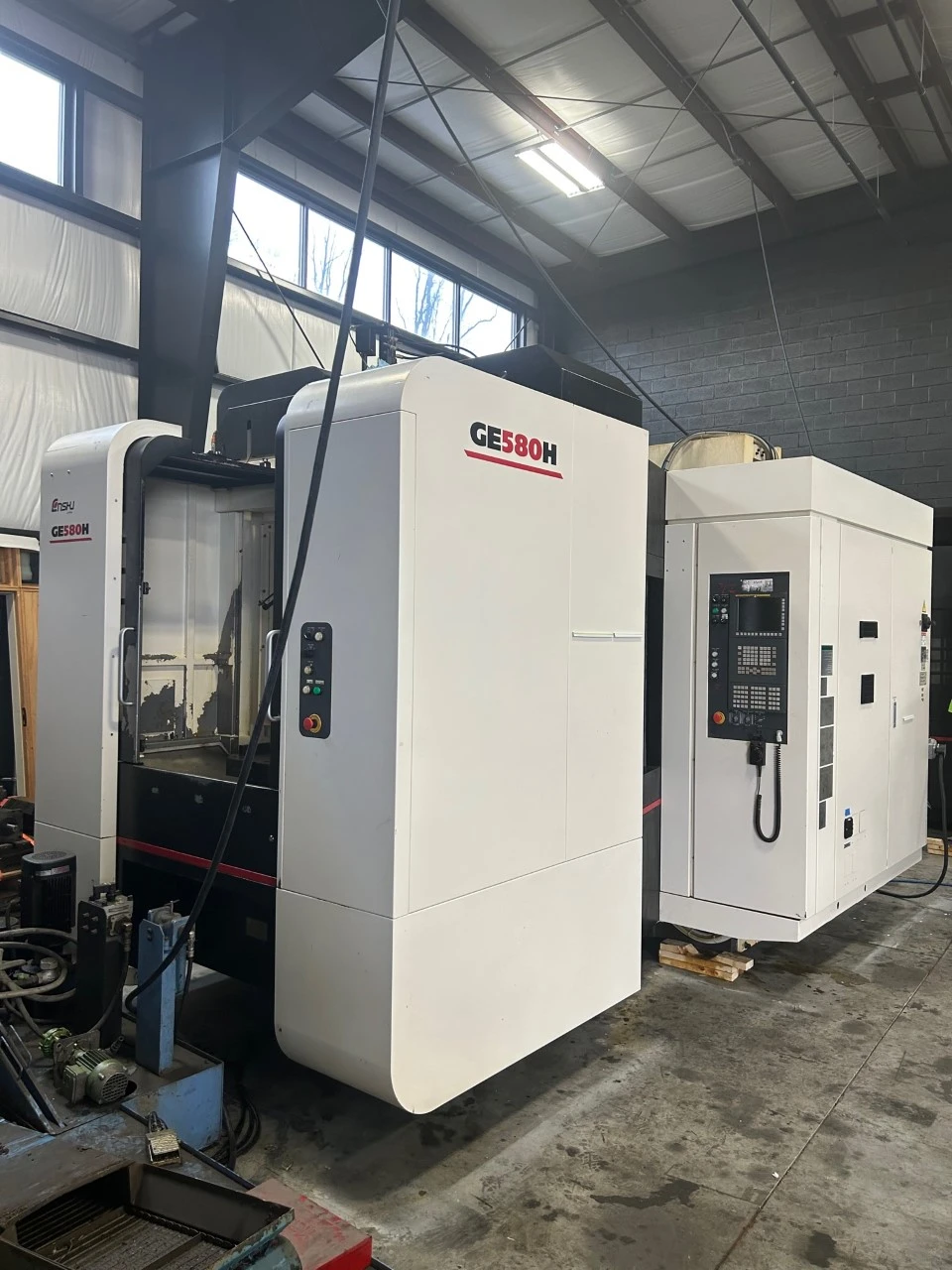 2016 Enshu GE580H Full 4th Axis Japanese Horizontal Machining Center