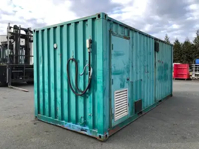 20 ft Standard Shipping Container w/ 2 x Sections (Wall in middle) - 2001408