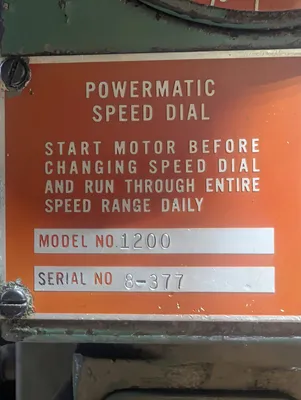 Used POWERMATIC 1200 Heavy Duty & Sensitive Single Spindle Drills California US | Heavy Wall Consulting #1336062
