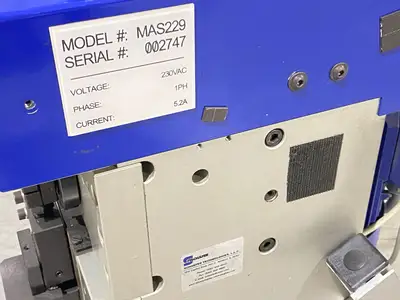 Used Schafer Eccentric Crimping Press MAS229 Wire Crimpers Michigan US | Maverick Industrial Sales #1502485
