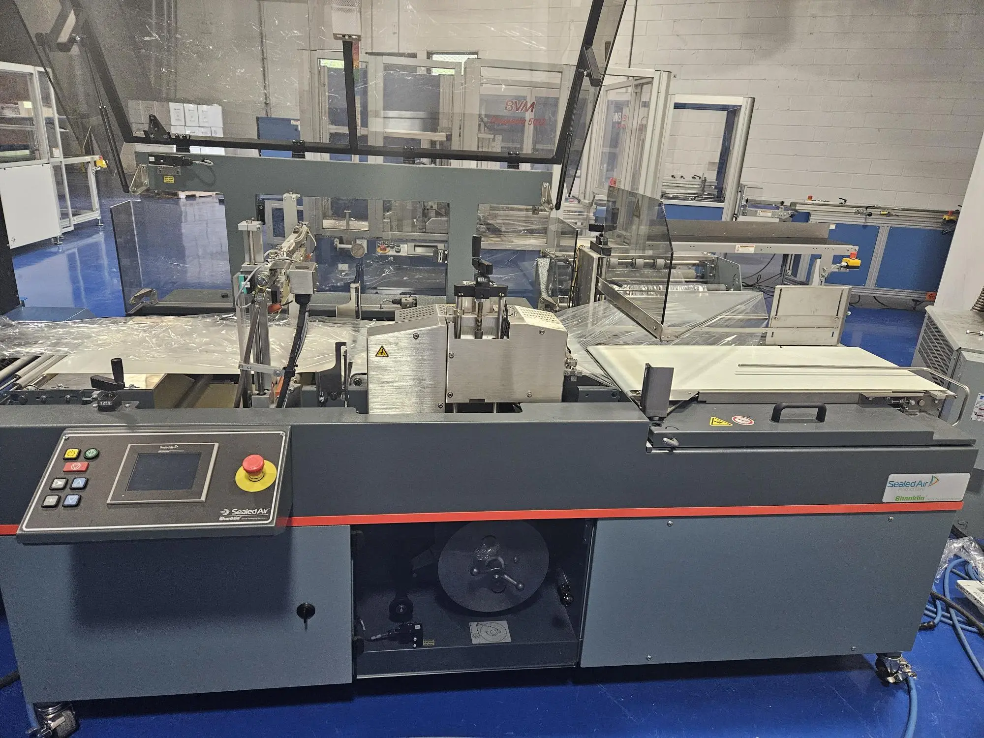New | in-Stock 2022 SEALED AIR / SHANKLIN TR2 Shrink Wrappers Ontario CA | Crawford Packaging #1276199