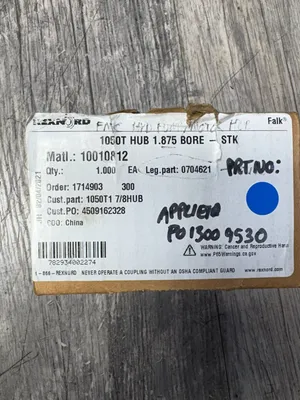REXNORD 1050T Other Bearing & Bushing Parts | ESS Industrial Equipment Sales (3)
