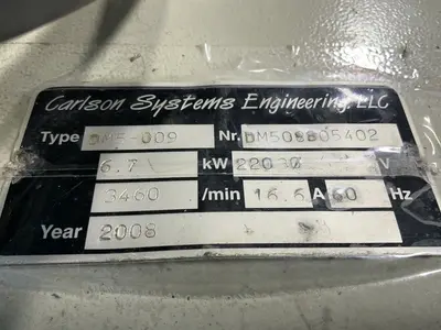Used 2008 CARLSON SYSTEMS ENGINEERING DM5/009 Double Miter Saws Ohio US | HGR 24 #1280535