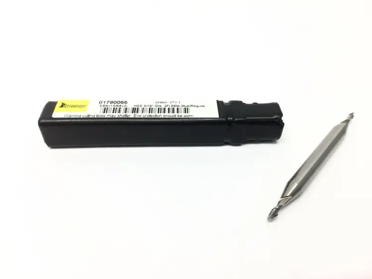 New | in-Stock INTERSTATE DOUBLE END STUB END MILL CUTTER HSS/Cobalt Endmills | Maverick Industrial Sales #1106618