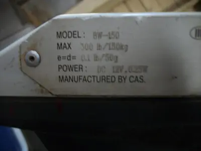 USED CAS BW-150