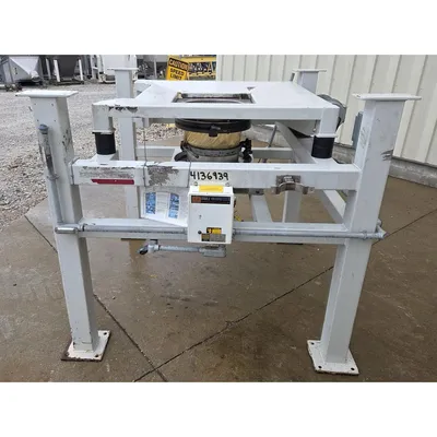 Used Bulk Bag Unloading Base with Invicta Vibrator