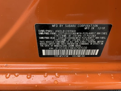 Used 2019 SUBARU CROSSTREK SUVs Michigan US | Miedema Asset Management Group #1335819