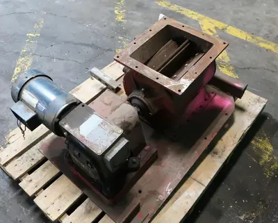 SPC8188  Valve 10" x 11" CS Semco rotary airlock feeder