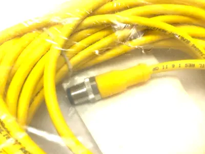 USED TURCK EUROFAST DOUBLE ENDED M12 CORDSET