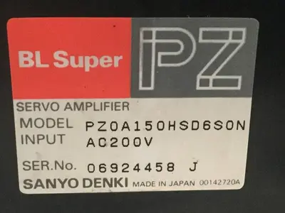 USED SANYO DENKI PZ0A150HSD6S0N