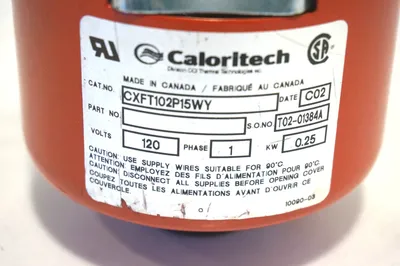 NEW CALORLTECH CXFT102P15WY HEATING ELEMENT