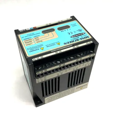 USED BANNER ENGINEERING MINI-SCREEN DIN CONTROL MODULE, BLANKING 2-BEAM FLOATING, 44469