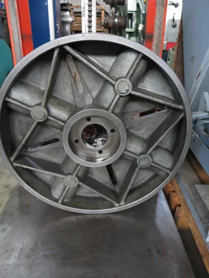Amestra (Germany) 24″ 4 Jaw Lathe Chuck Plain Back Hollow Chuck