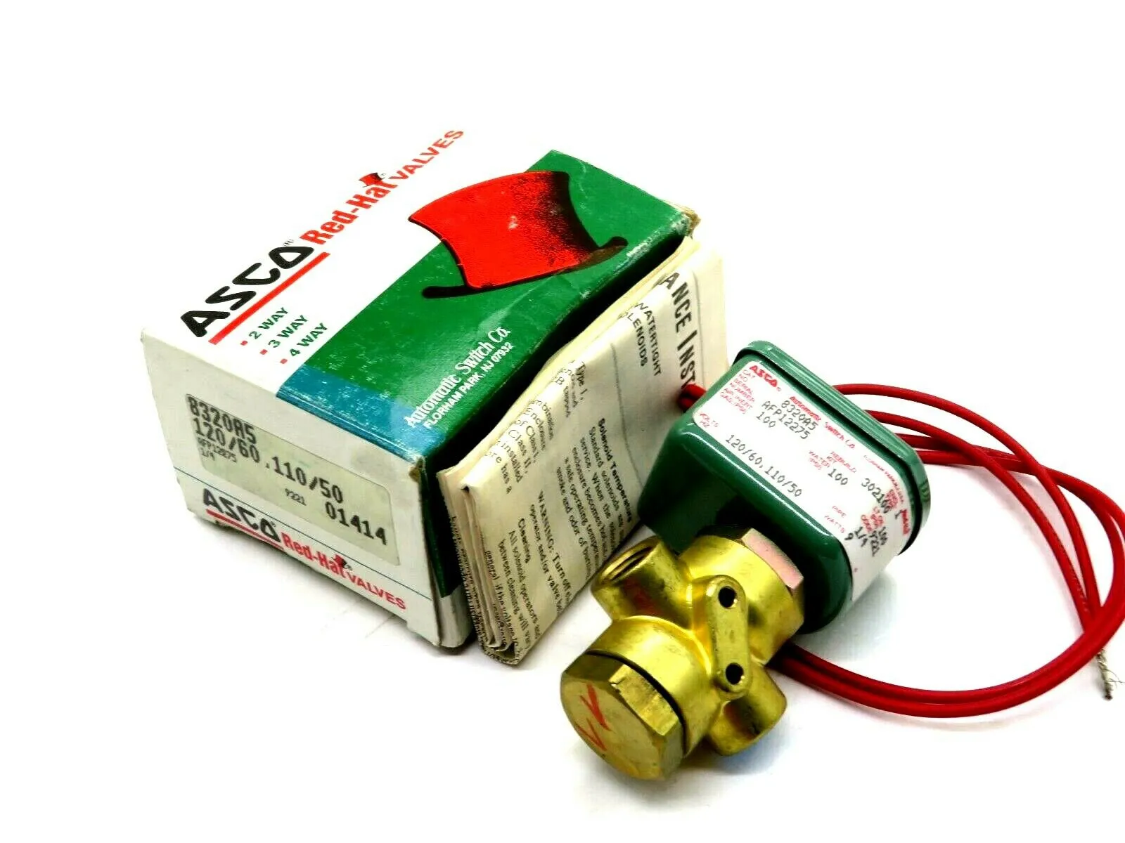 NEW ASCO 8320A5 SOLENOID VALVE 8320A512060