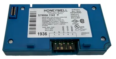 USED HONEYWELL S7800A1142 KEYBOARD DISPLAY MODULE
