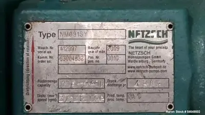 Used NETZSCH LME 100K Sand - Media Mills Illinois US | Aaron Equipment #1423152