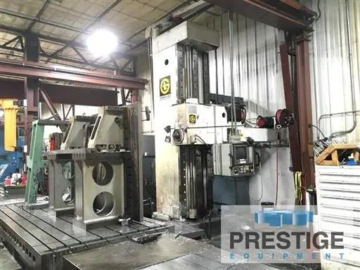 Used GIDDINGS & LEWIS G50T Horizontal Table Type Boring Mills New York US | Prestige Equipment #1130513