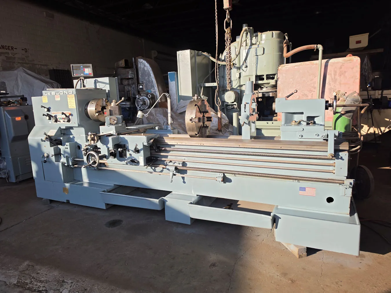 Used 1978 LEBLOND 24 Oil Field & Hollow Spindle Lathes Minnesota US | INTER-PLANT SALES #1324638