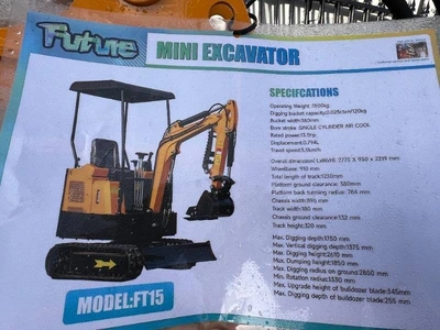 Future Mini Excavator (FT15)