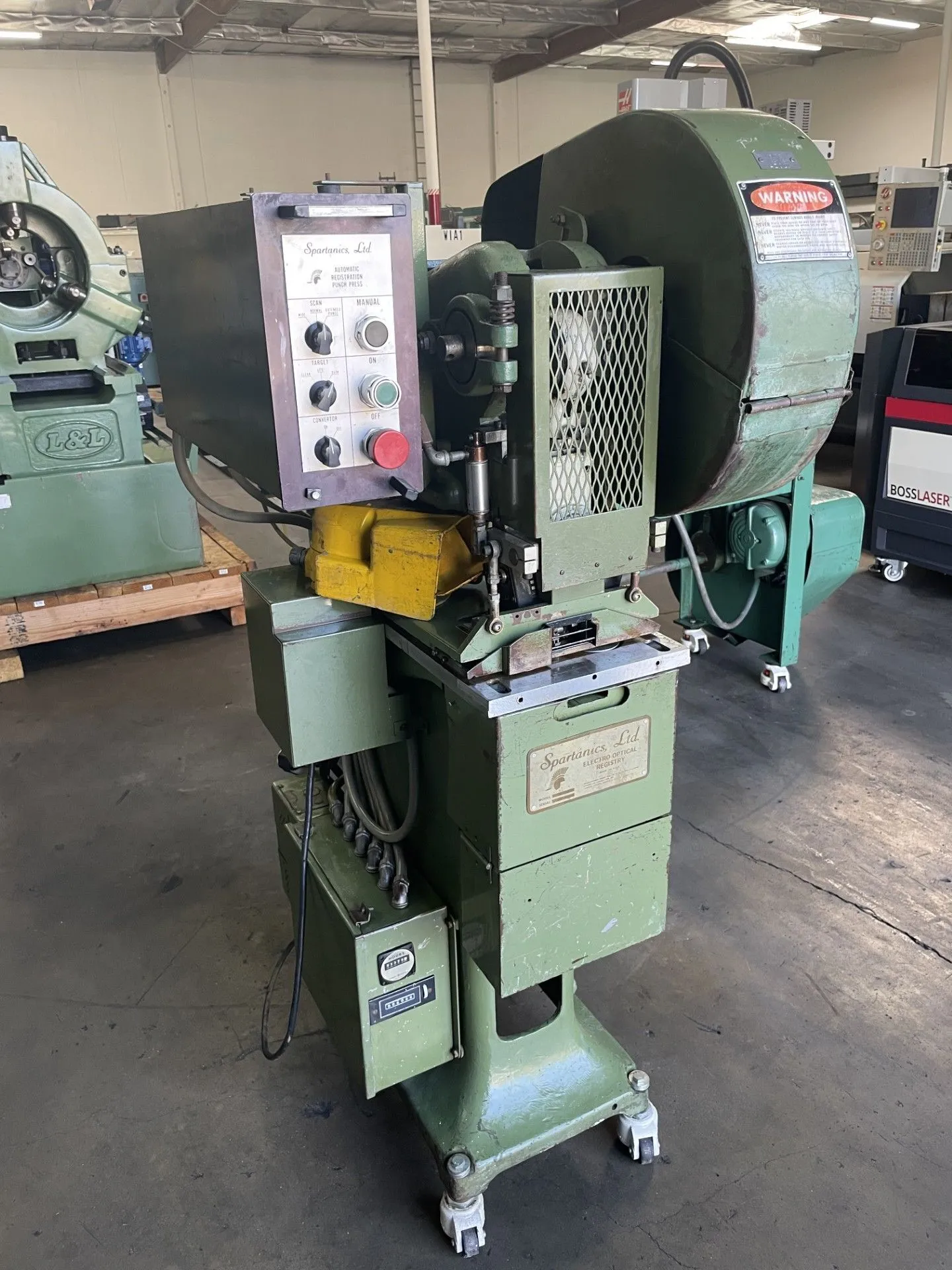 Used SPARTANICS 38-VM Die Cutting Presses California US | Wheeler Machinery Sales #1324422