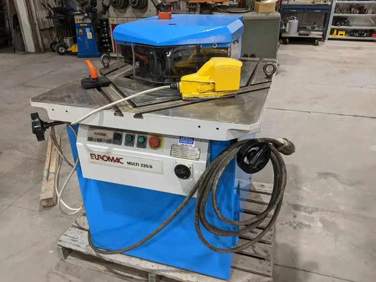 Used 1992 EUROMAC MULTI Notching Machines | Two Spade Machinery LLC #508428