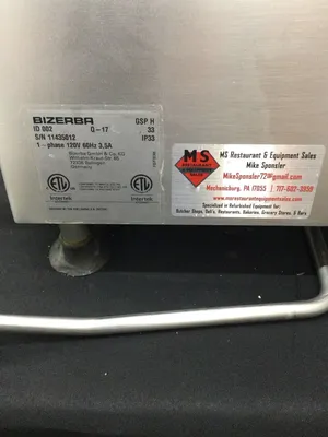 Bizerba GSPH 2017 Deli Slicer Refurbished!