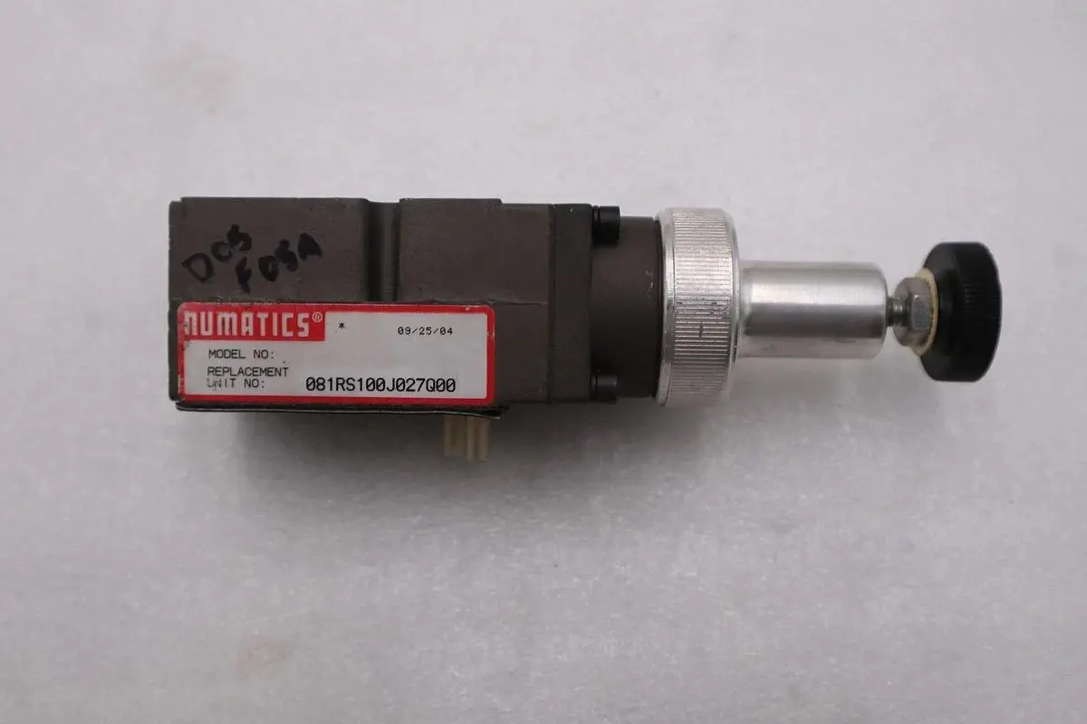 NUMATICS 081RS100J027Q00 REGULATOR VALVE STOCK H1568A