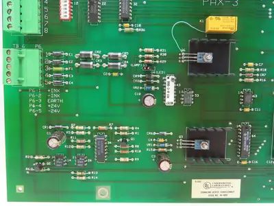 Pyrotronics 580-187557-1 Interface Board Circuit Controller Pax Pax-3