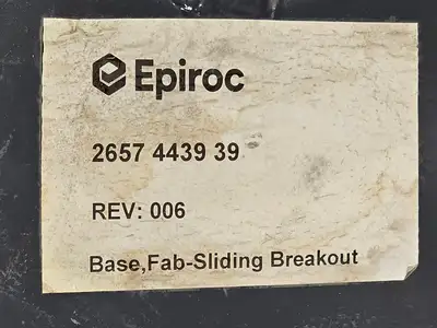 Used EPIROC 2657536393 Parts British Columbia CA | Lenmark #1440421