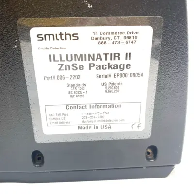 USED SMITHS ILLUMINATIR II CST INFRARED MICROPROBE MICROSCOPE